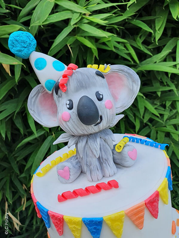 Gâteau pâte à sucre Koala