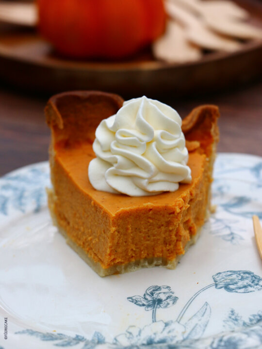 recette de la pumpkin pie