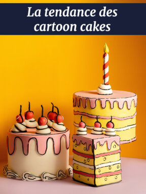 La tendance des cartoon cakes