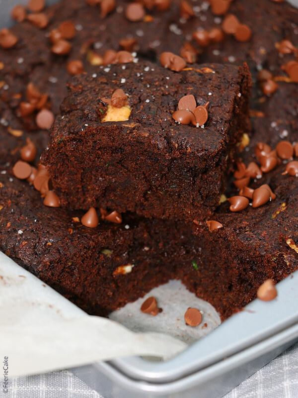 brownie chocolat courgettes - 1