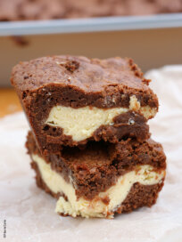 Recette brownie cheesecake au chocolat